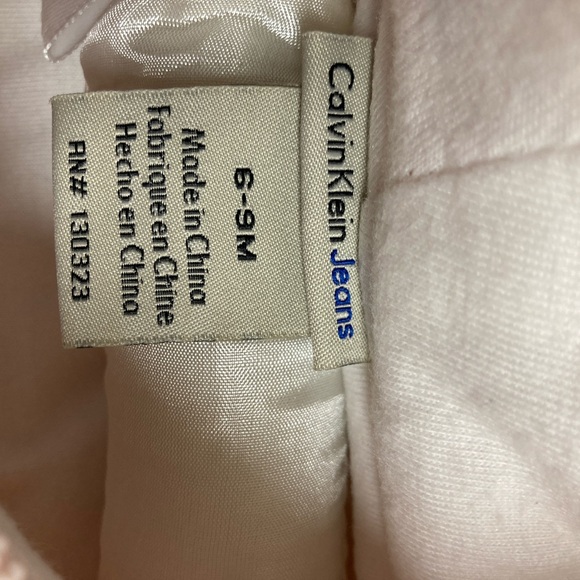 Baby light pink Calvin Klein snow suit - Picture 2 of 4